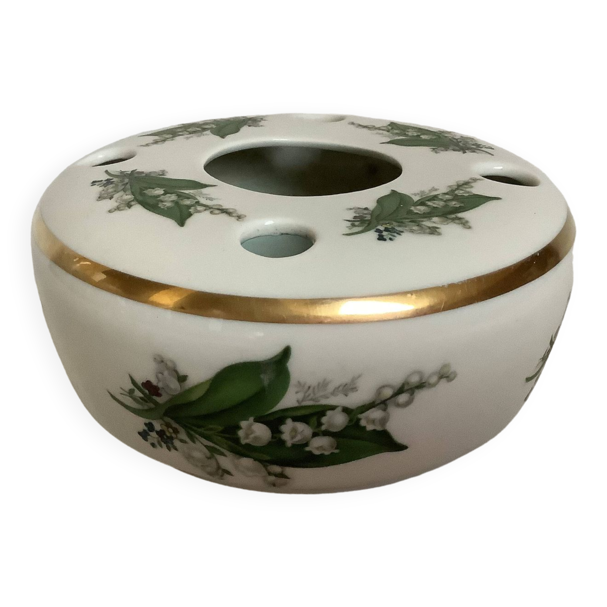 Vase with lily of the valley flowers bavaria