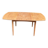 Renovated teak dining table Henry Rosengren Hansen Brande møbelindustri