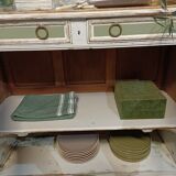 Patinated buffet service