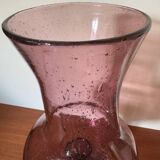 Large bubble glass tealight holder from Montauroux, 1960s