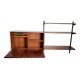 Etagere secrétaire mural scandinave en bois Design Kai Kristiansen