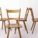 Set of 8 Vintage Tübingen Dining Chairs Schäfer Germany 1960s Mid Century