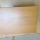 Table de chevet en bois verni style scandinave / vintage années 60-70