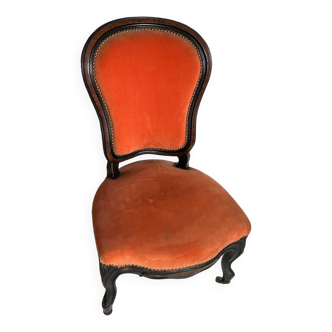 Napoleon III fireside chair (19th century)