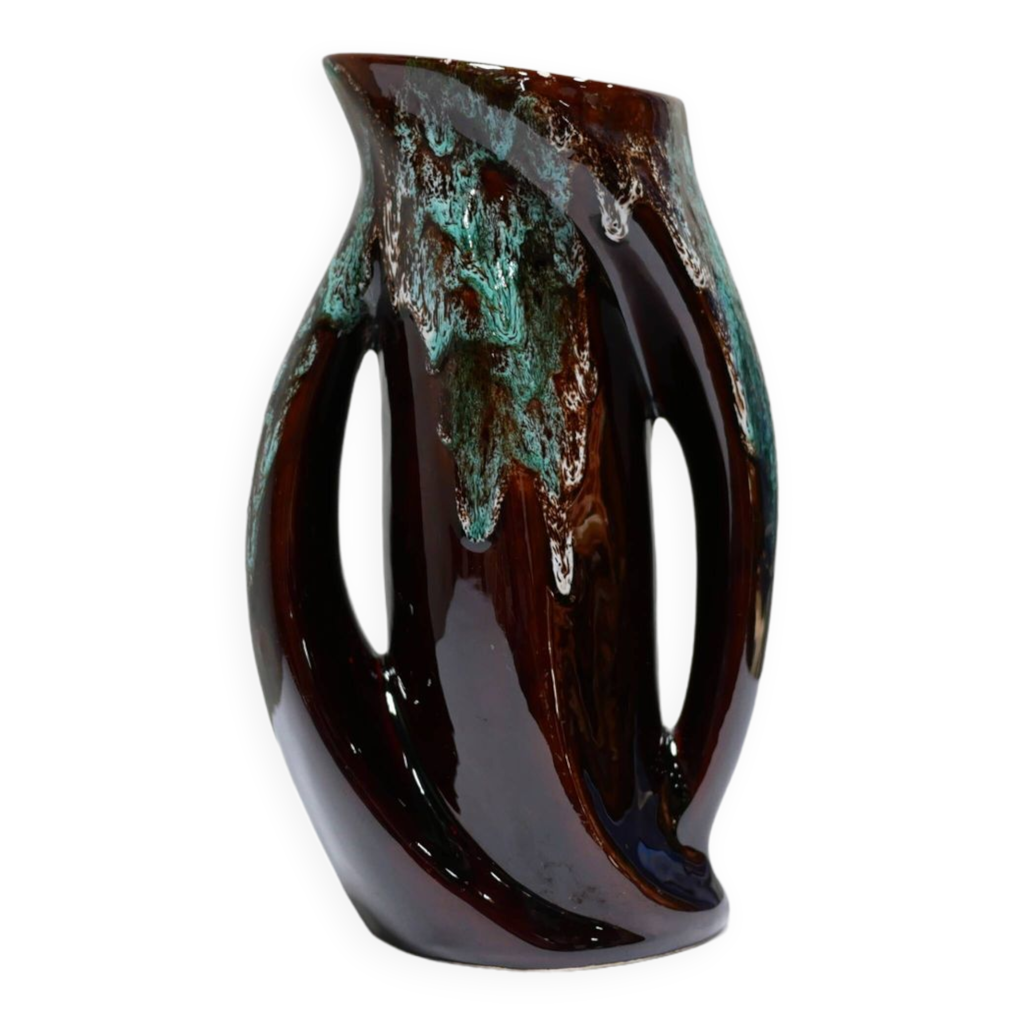 Vallauris vintage ceramic vase