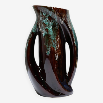 Vase vintage en céramique Vallauris