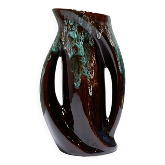 Vase vintage en céramique Vallauris