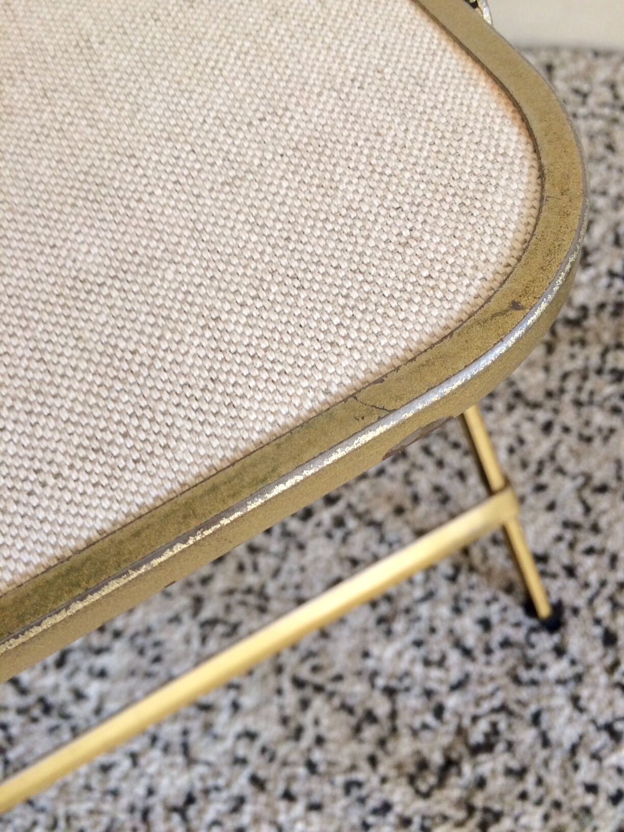 Chairs folding vintage restored