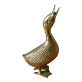 Vintage Brass Duck 240511