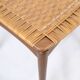 Papercord Stool In Teak By Sigfred Omann Made By Ølholm Møbelfabrik From 1960s