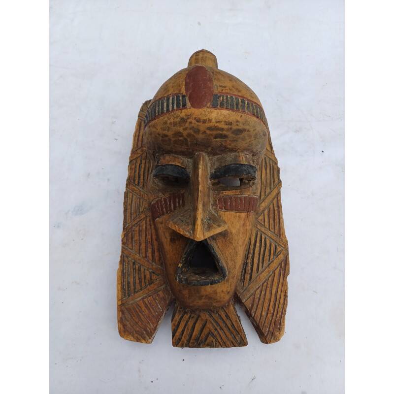 African wooden mask