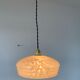 Pink Clichy glass pendant lamp