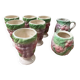 Mazagran coffee service in earthenware