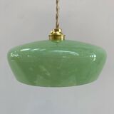 Green Clichy glass pendant light