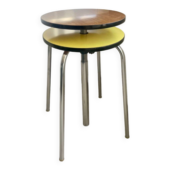 Table d’appoint -mange debout formica   ultra vintage 1960