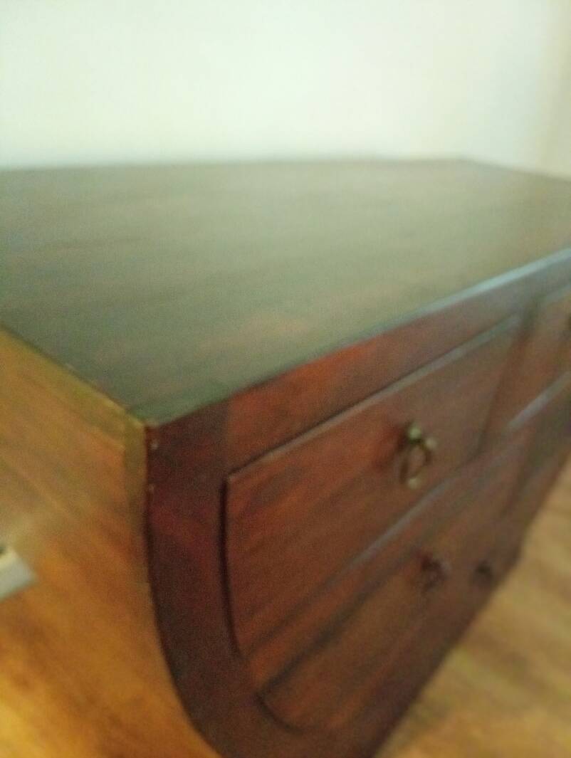 Half moon chest of drawers
