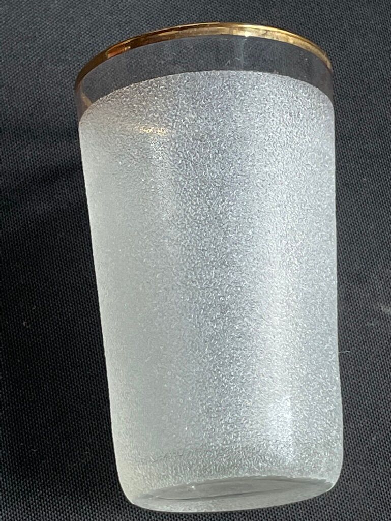 Pitcher and 4 glasses – Mid XXth