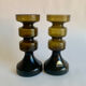 Pair of Candleholders, Ingrid Glashütte, Austria, 1960s