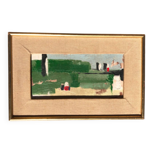 peinture sur panneau