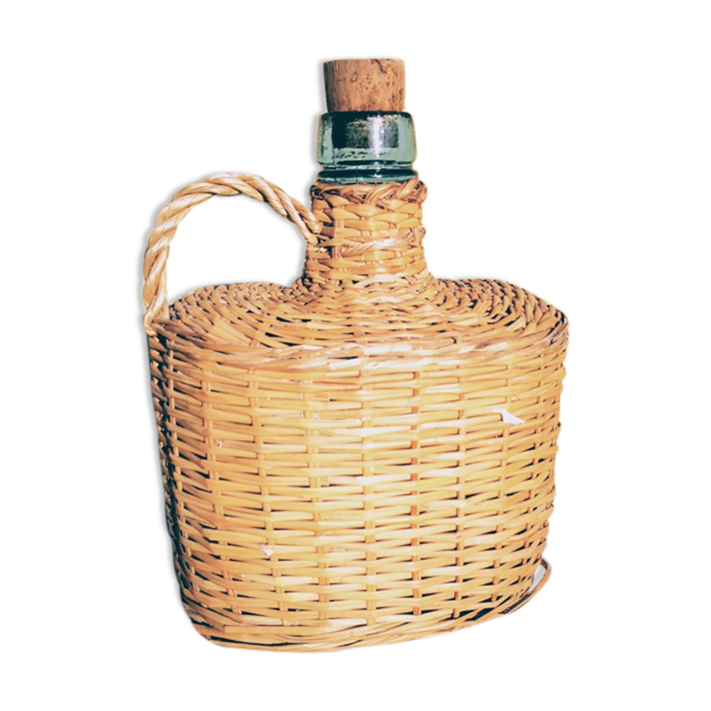 Wicker demijohn