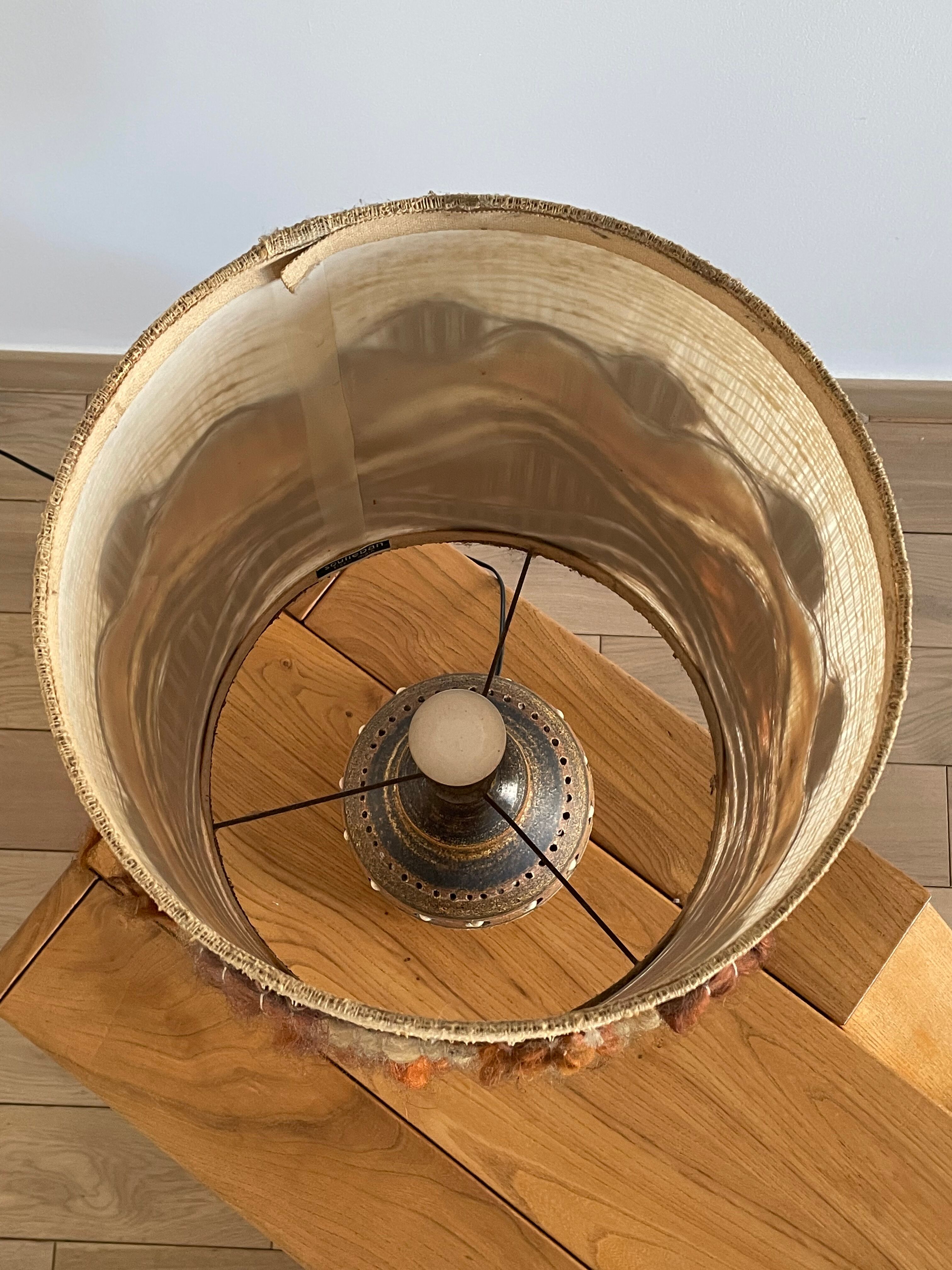 Lampe en céramique par Georges Pelletier, France 1970s