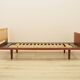 Teak bed, Danish design, 1960s, designer: Hans J. Wegner, manufacturer: Get
