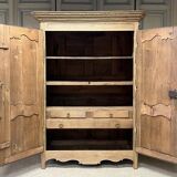 Bleached oak wardrobe