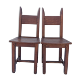Lot 2 wooden chair