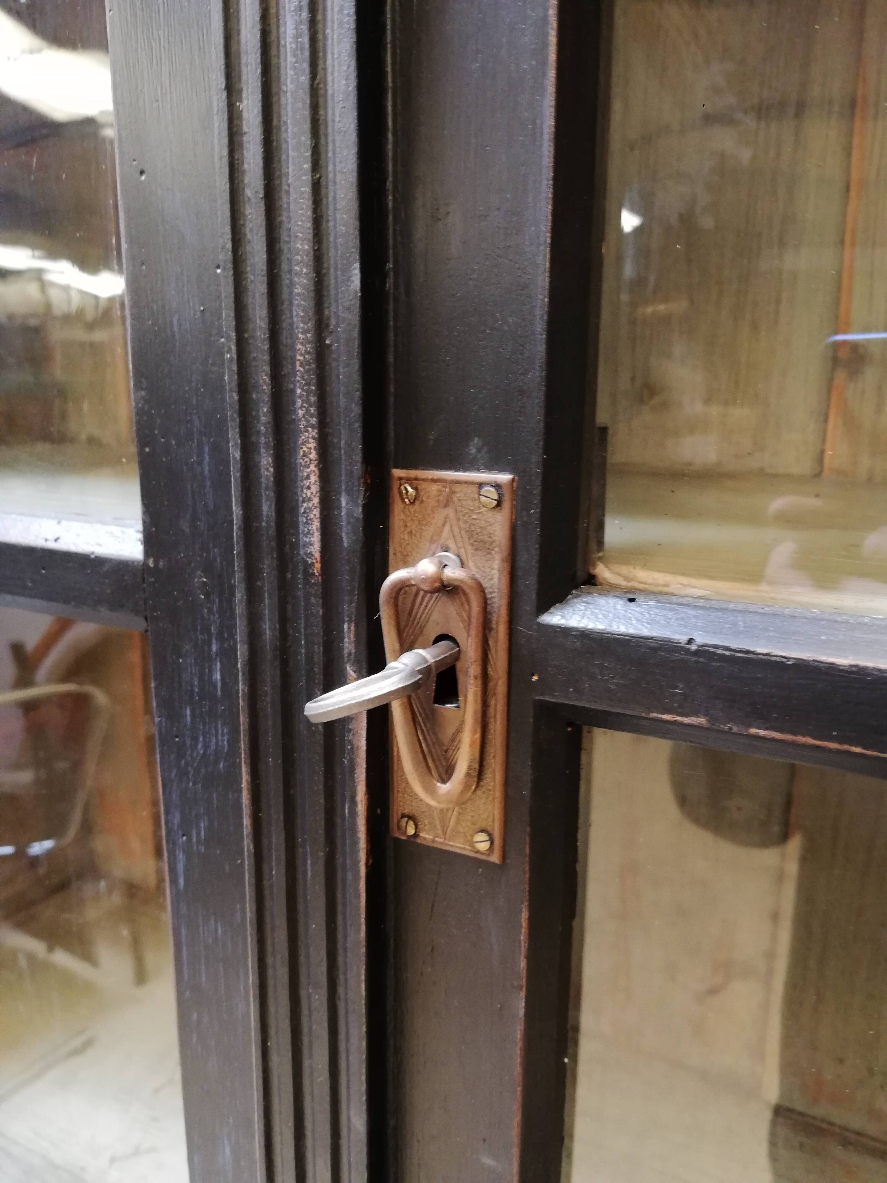 Parisian glazed buffet 2 bodies, vintage, art deco