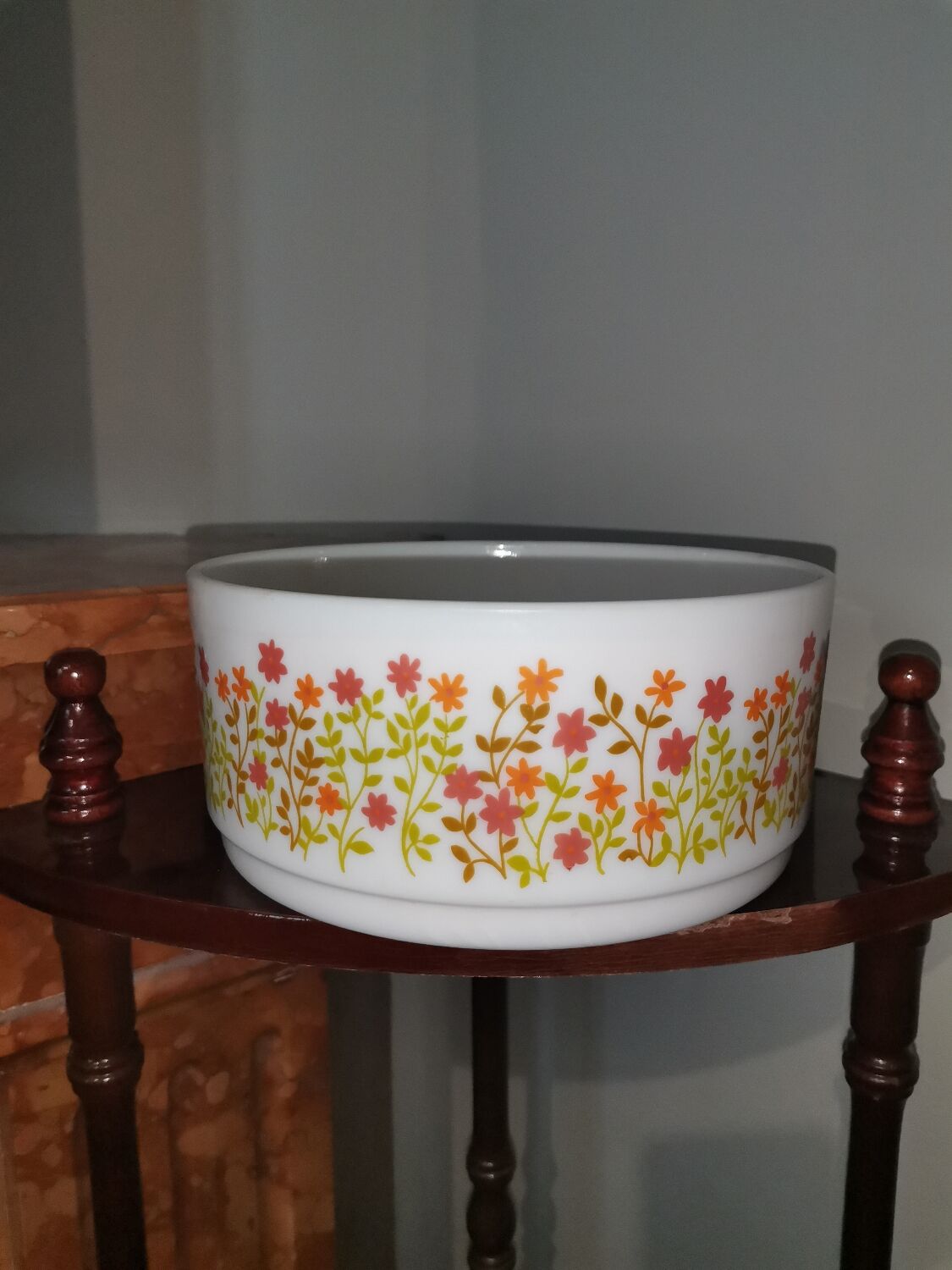 Salad bowl small flowers spring Arcopal