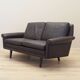 Brown leather sofa, Danish design, 1960s, designer: Aage Christiansen