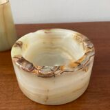 Vintage smoking set 70s in onyx