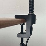 Cobra Snake clamp table lamp from the space age, 1970s