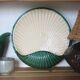 Ceramic shell wall light (4 available)