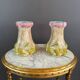 Pair of Art Nouveau Style Earthenware Vases, 20th Century