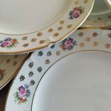 Six Céranord St Amand “Royal” dinner plates