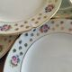 Six assiettes plates Céranord St Amand "Royal"