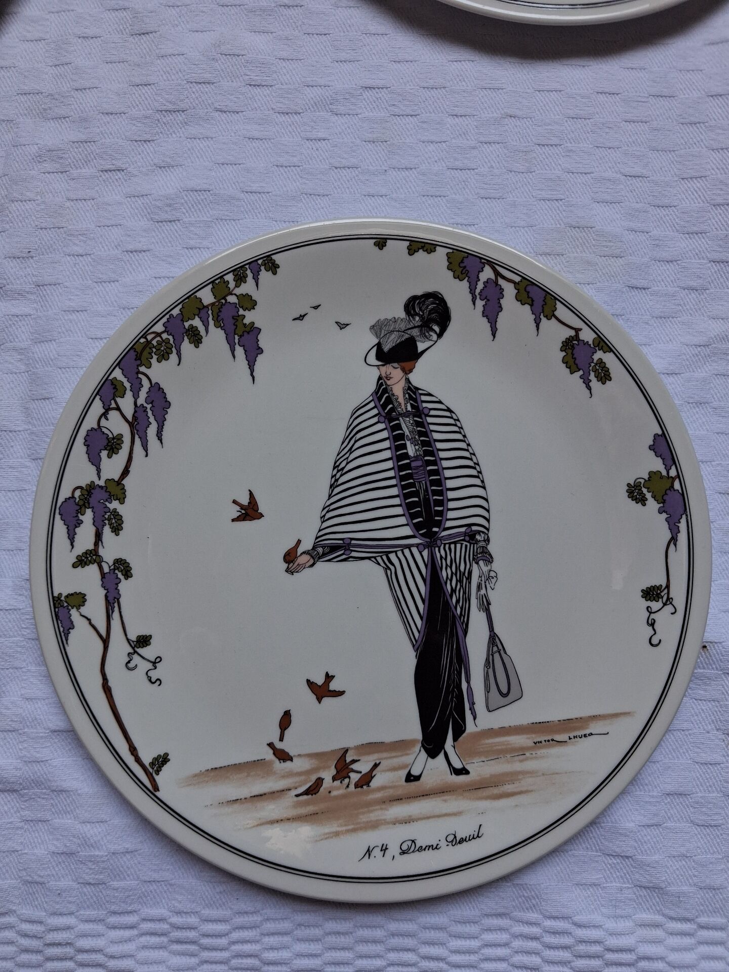 Assiettes V&Boch design 1900