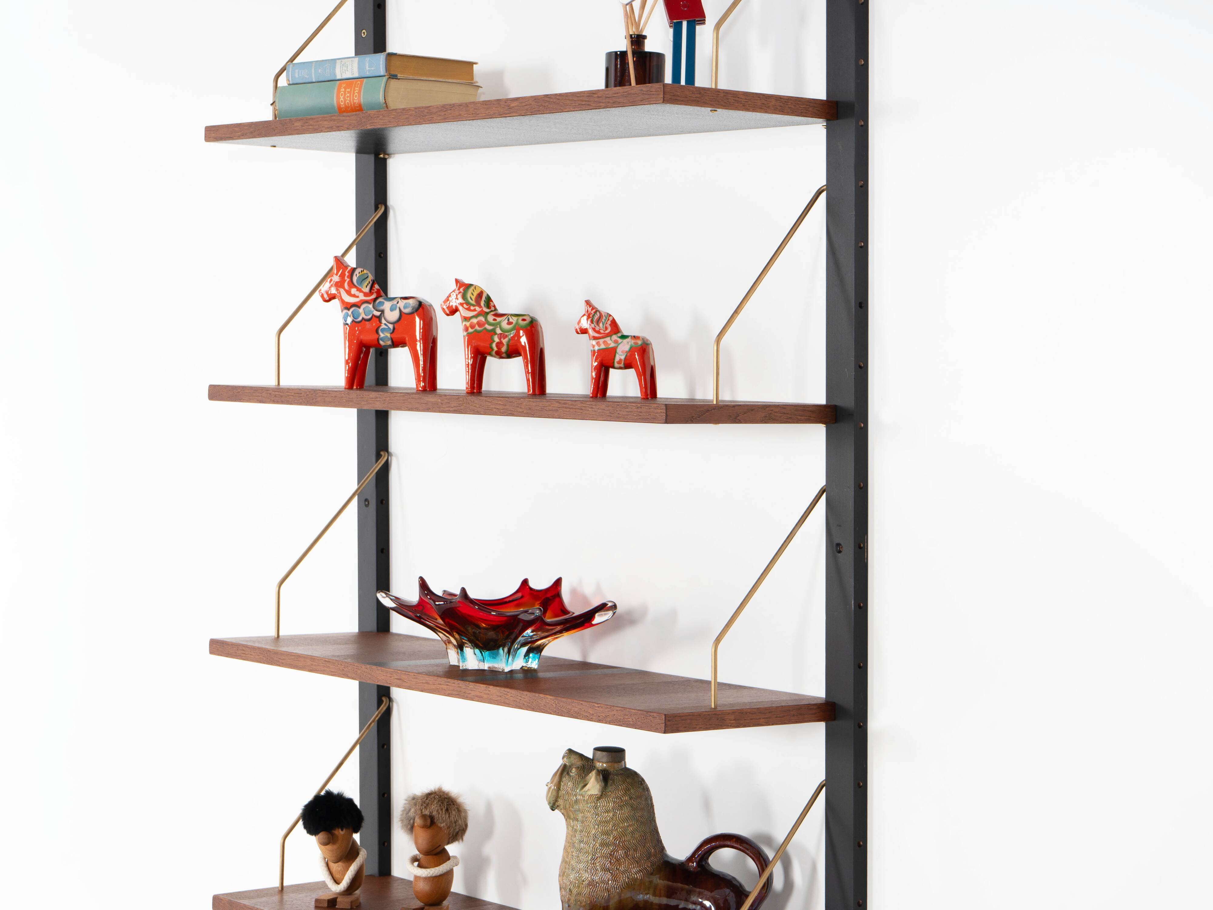 Oak modular shelving unit, Danish design, 1960s, made in Denmark