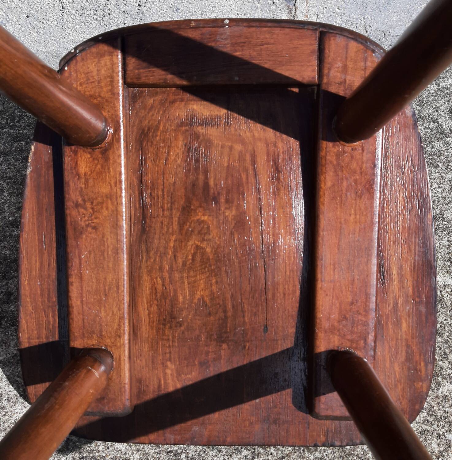 Brutalist bistro chair (1960s)