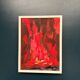 Swedish Oil on Panel – “Abstract Composition in Red” by Rune Pettersson
