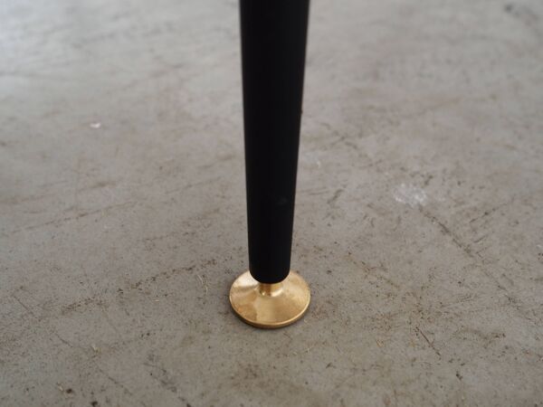 Table pliante en chêne, design italien, années 1980, fabrication : Italie