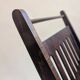 Wooden folding magazine rack