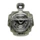 Sugar bowl, postmodern new look, glass, Poland, 1970s