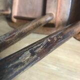Pair of bistro chairs "rustic" model of baumann called "ant"