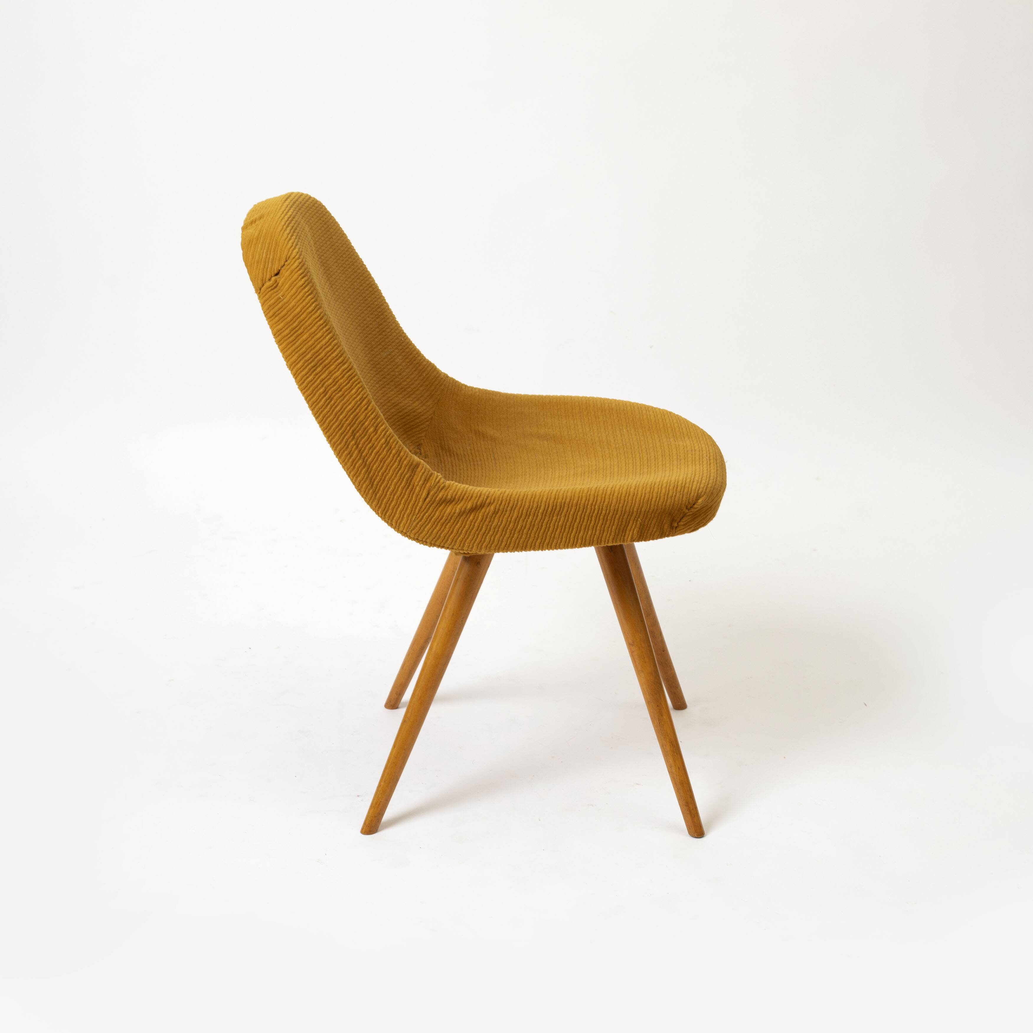 Set of 4 dining chairs by Frantisek Jirak, Czechoslovakia, 1950s