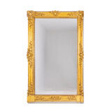 Regency style Trumeau in wood and gilded stucco, nineteenth century