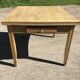 Renovated oak art deco farm table