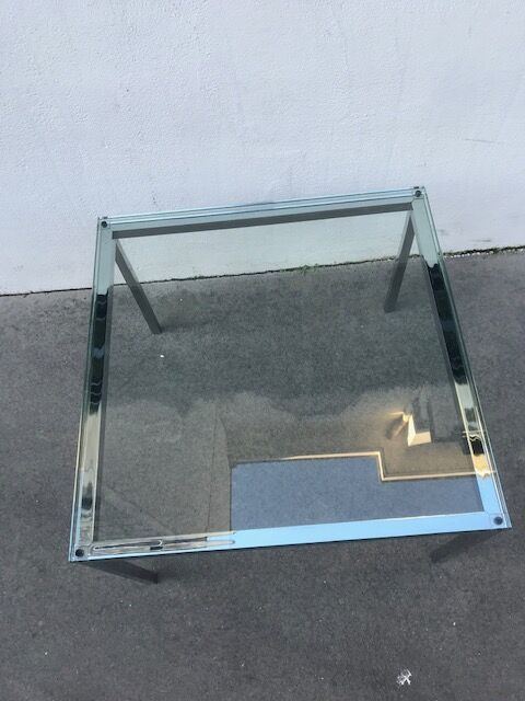 Paire de tables basse/bouts de canapé par Florence KNOLL