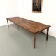 XXL table in solid pine, circa 1970